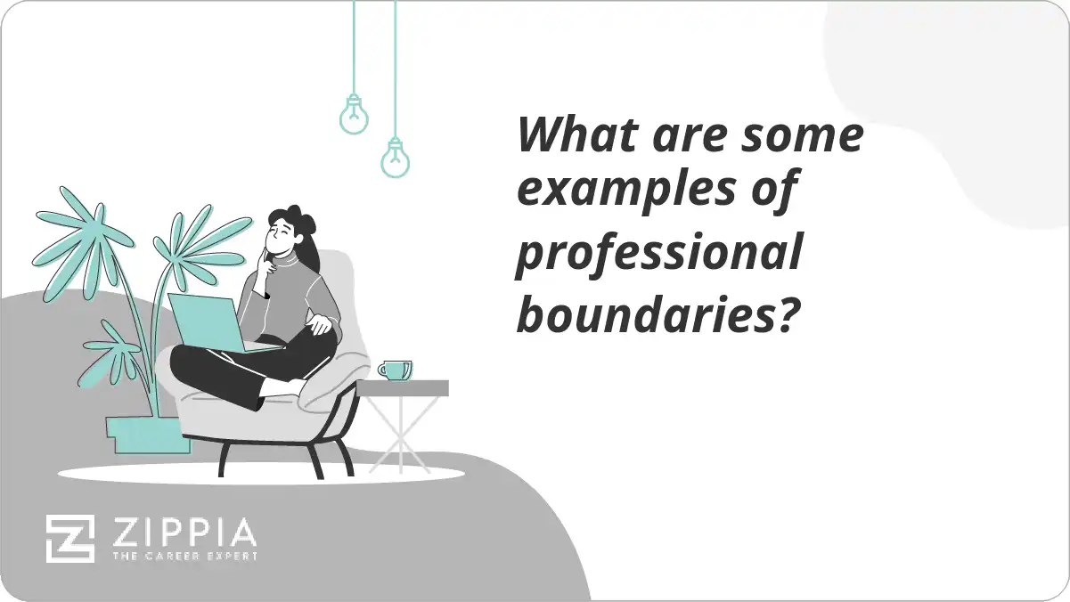 What are some examples of professional boundaries?