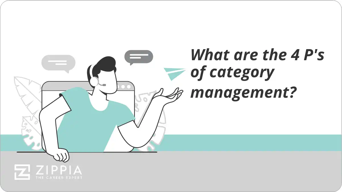 What are the 4 P's of category management?