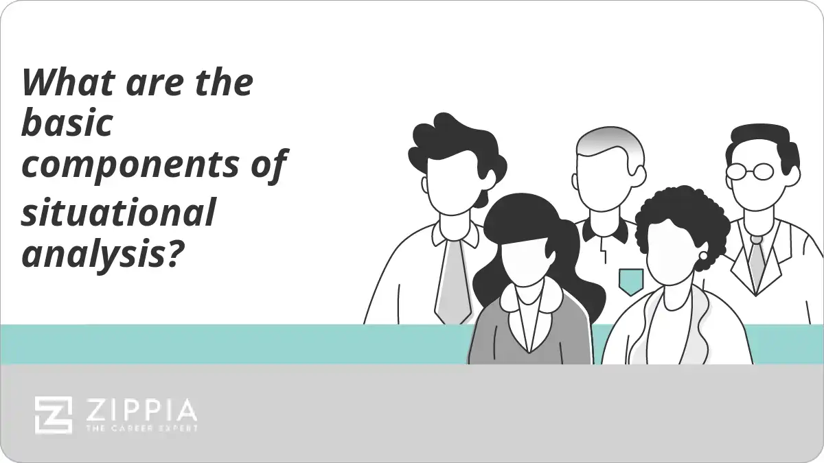 What are the basic components of situational analysis?