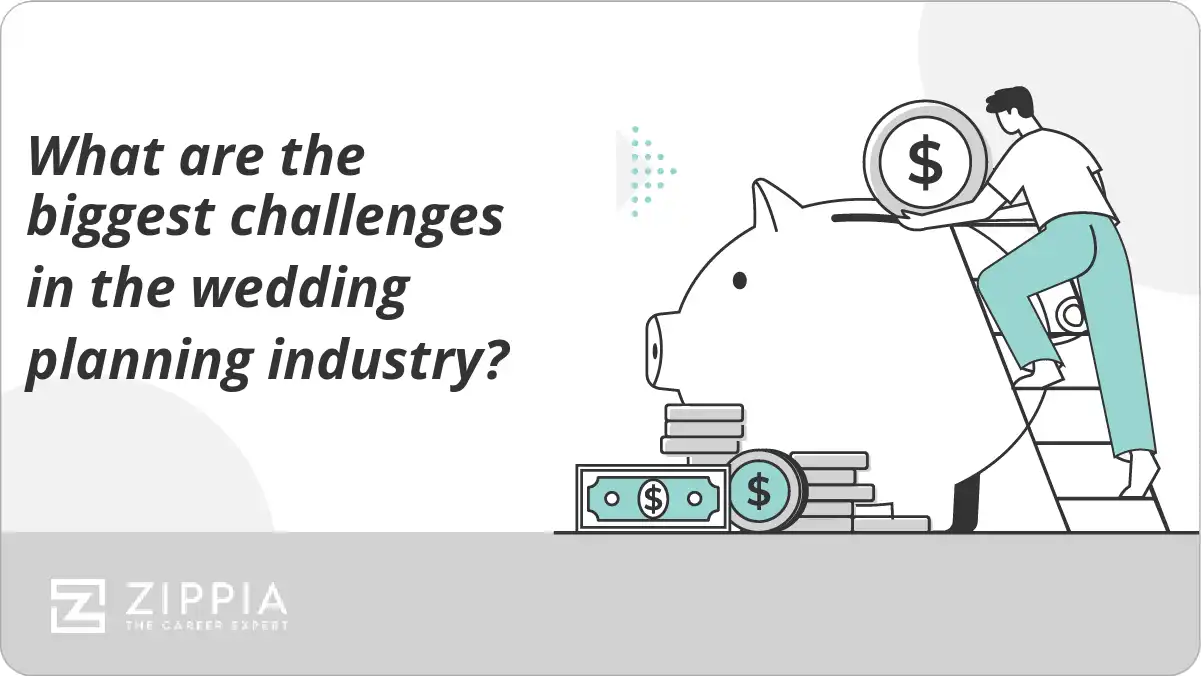 What are the biggest challenges in the wedding planning industry?