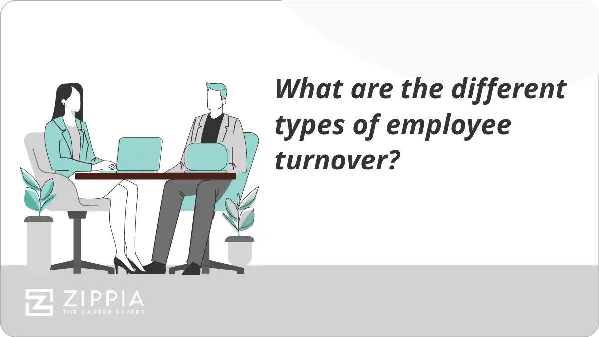 What are the different types of employee turnover?