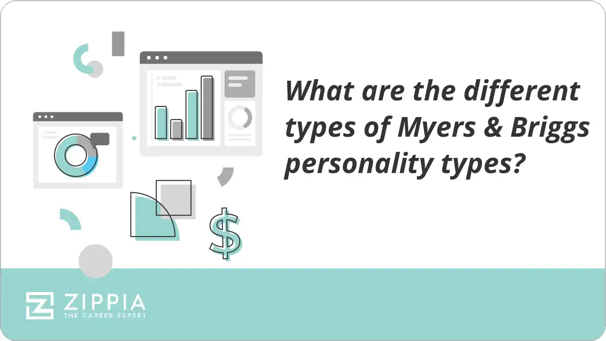 What are the different types of Myers & Briggs personality types?