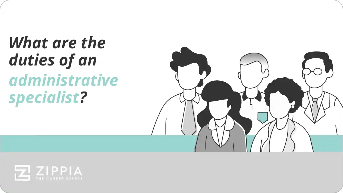 What are the duties of an administrative specialist?