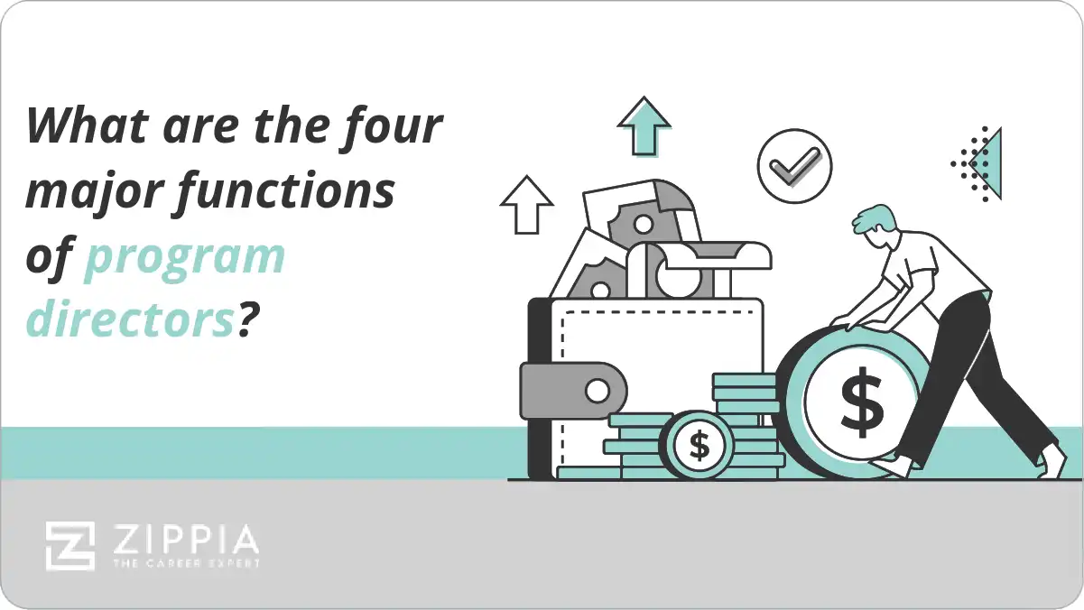 What are the four major functions of program directors?
