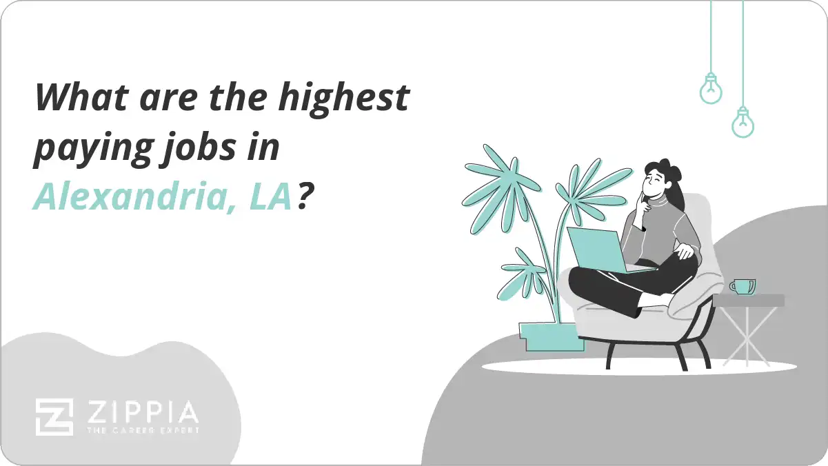 What are the highest paying jobs in Alexandria, LA?