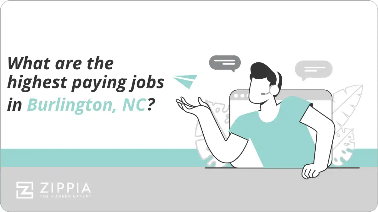 What are the highest paying jobs in Burlington, NC?
