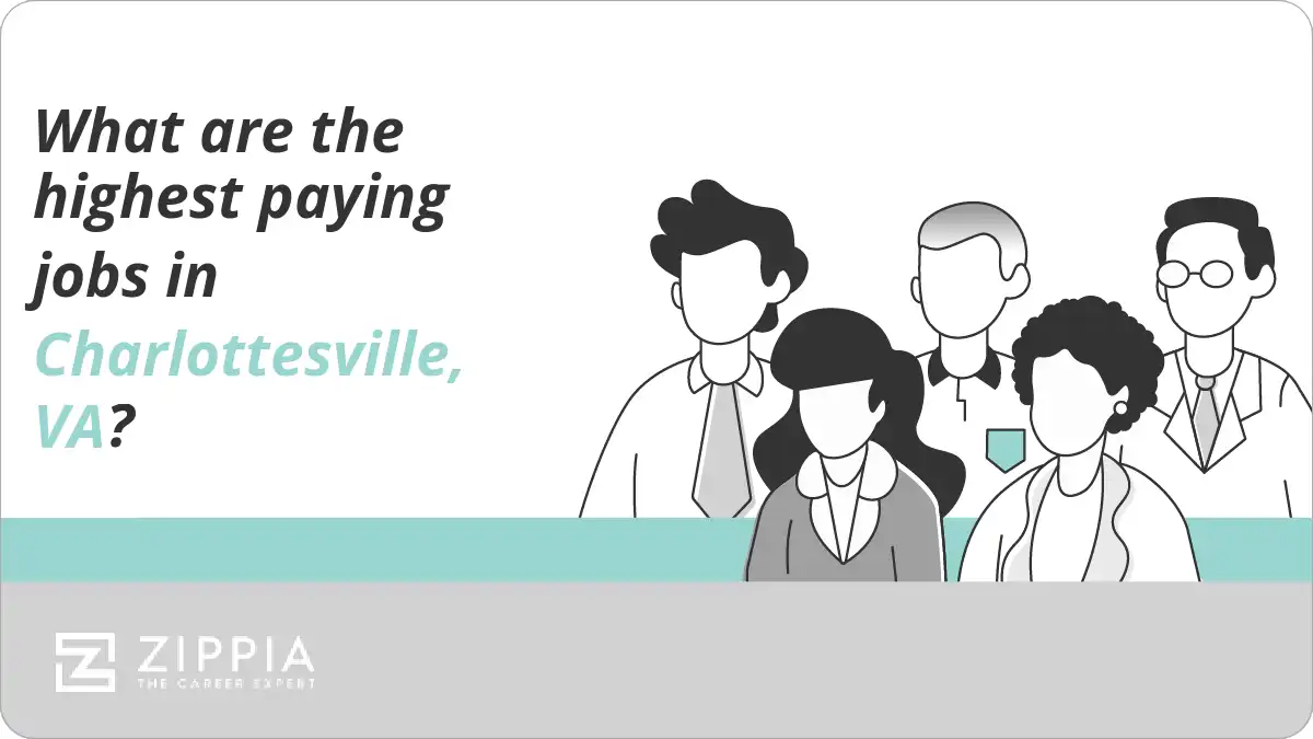 What are the highest paying jobs in Charlottesville, VA?