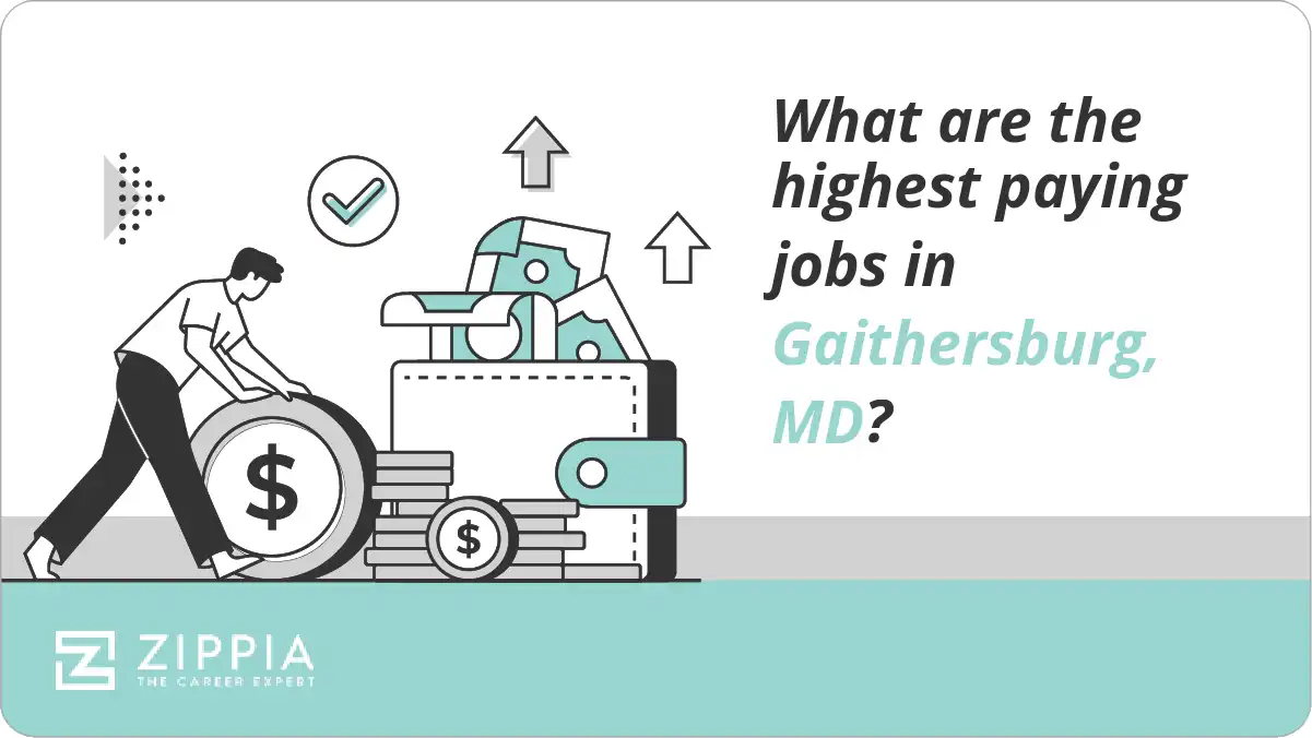 What are the highest paying jobs in Gaithersburg, MD?