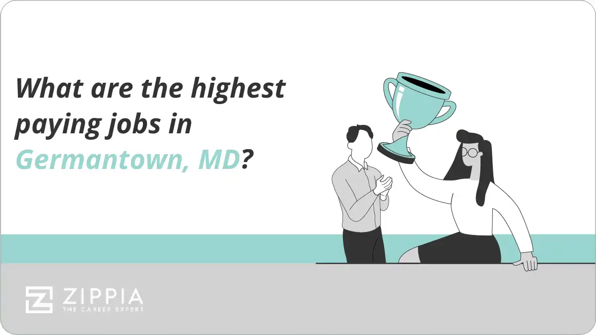 What are the highest paying jobs in Germantown, MD?