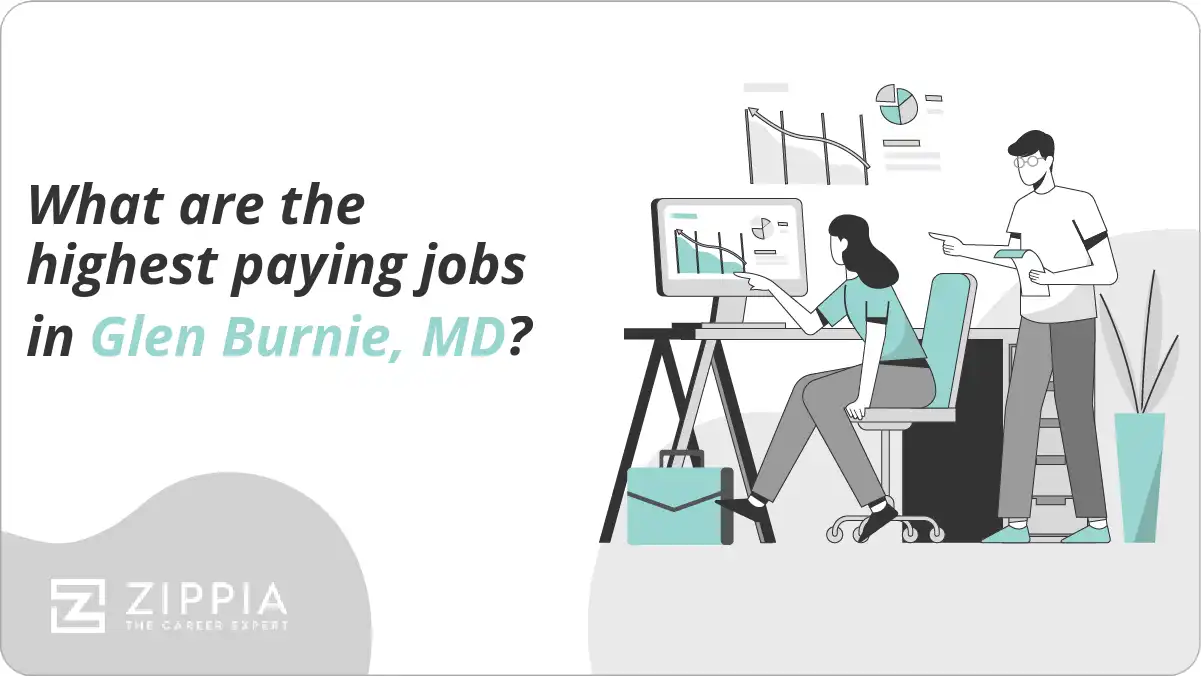 What are the highest paying jobs in Glen Burnie, MD?