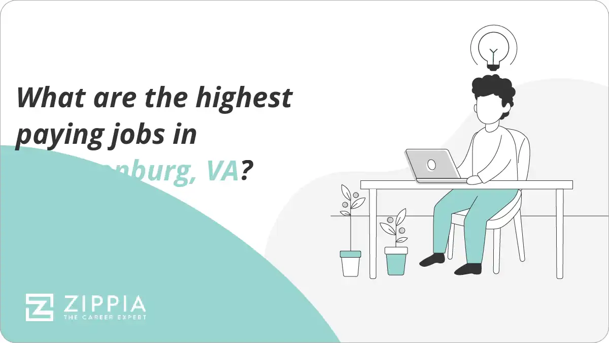 What are the highest paying jobs in Harrisonburg, VA?