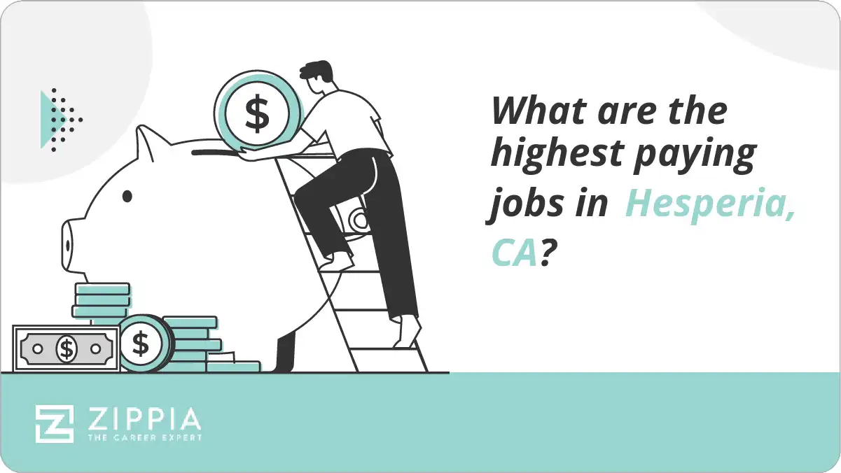 What are the highest paying jobs in Hesperia, CA?