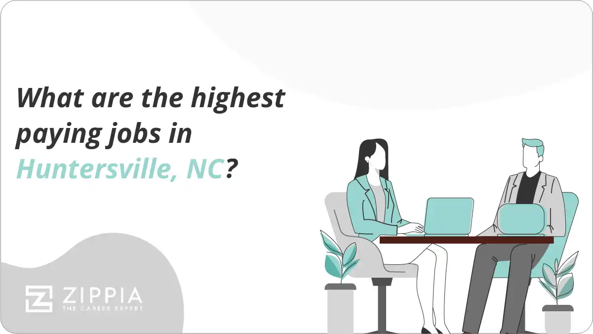 What are the highest paying jobs in Huntersville, NC?