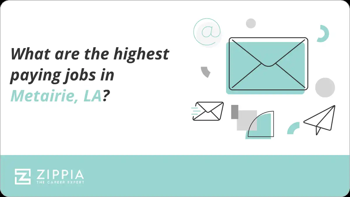 What are the highest paying jobs in Metairie, LA?