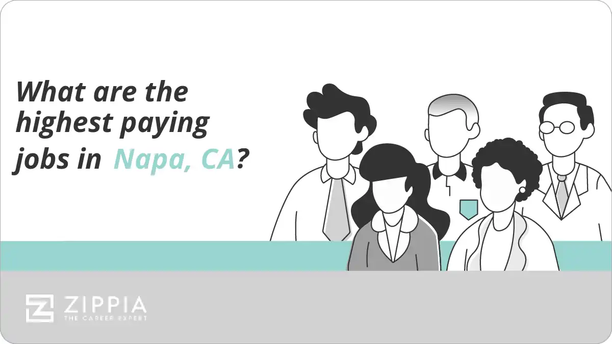 What are the highest paying jobs in Napa, CA?