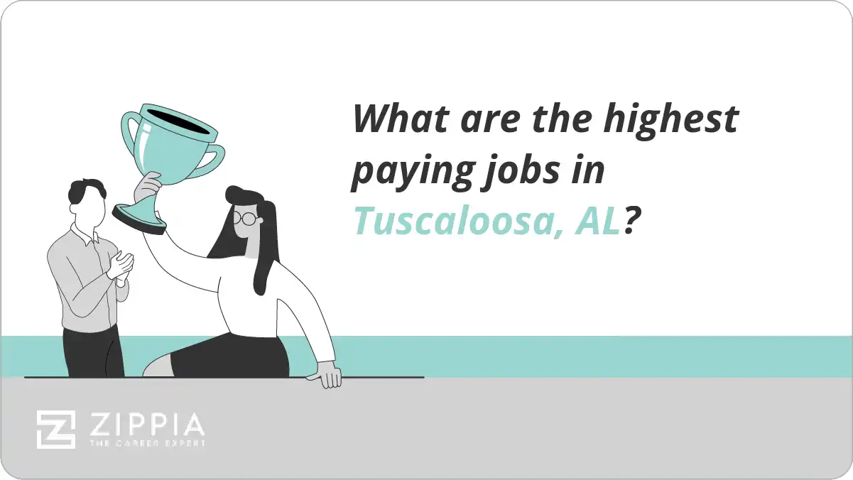 What are the highest paying jobs in Tuscaloosa, AL?