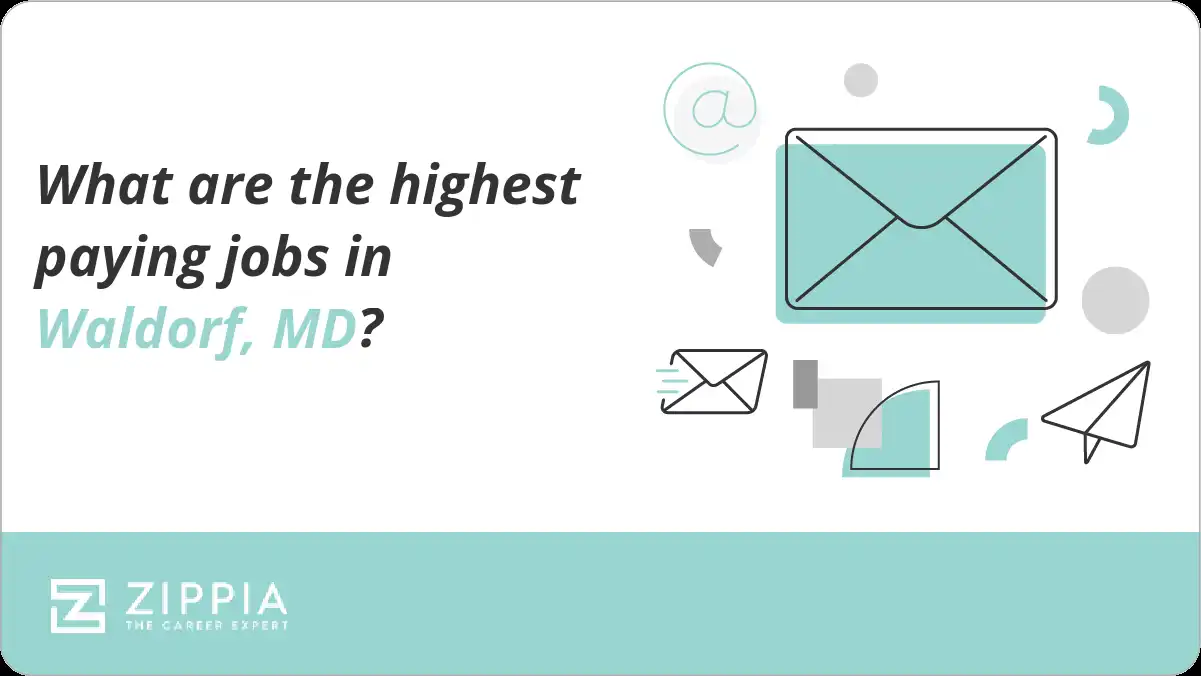 What are the highest paying jobs in Waldorf, MD?