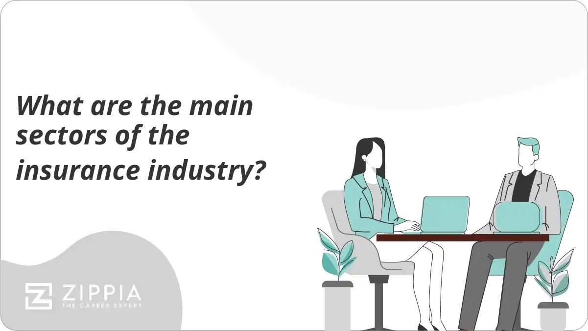 What are the main sectors of the insurance industry?