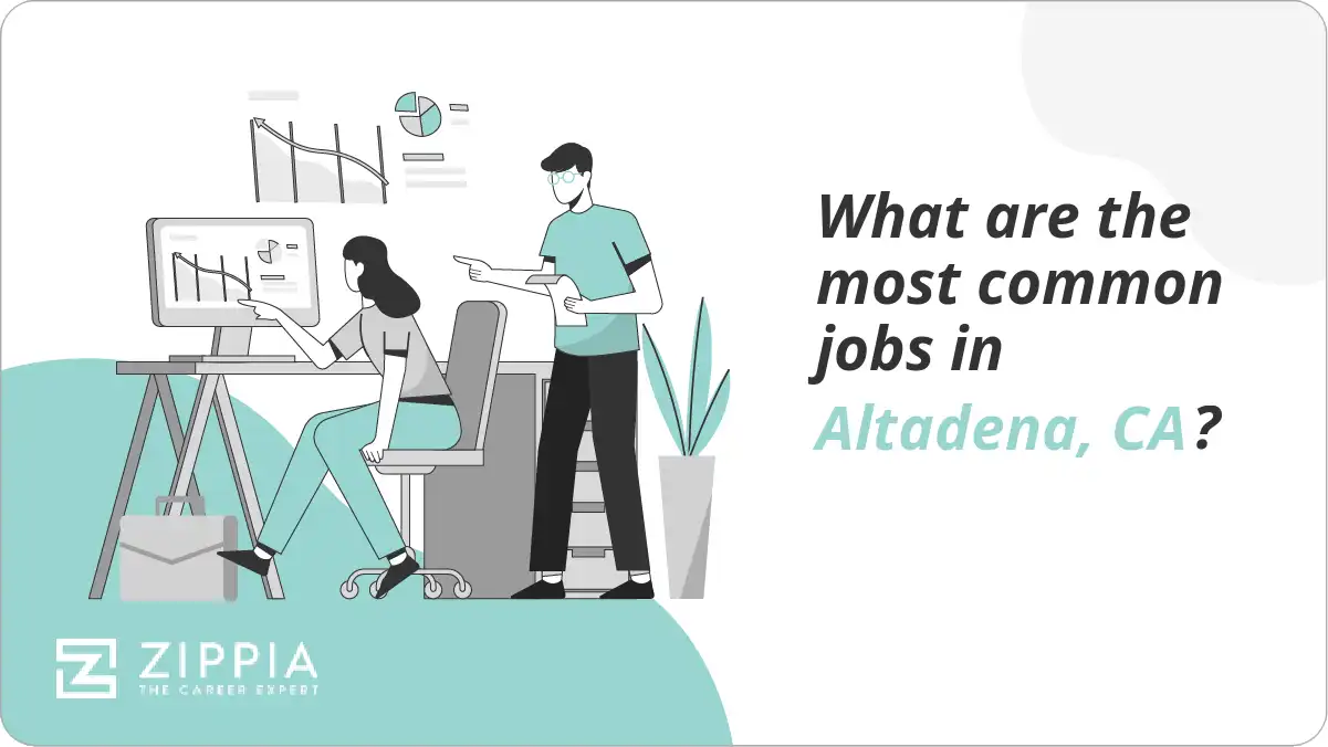 What are the most common jobs in Altadena, CA?