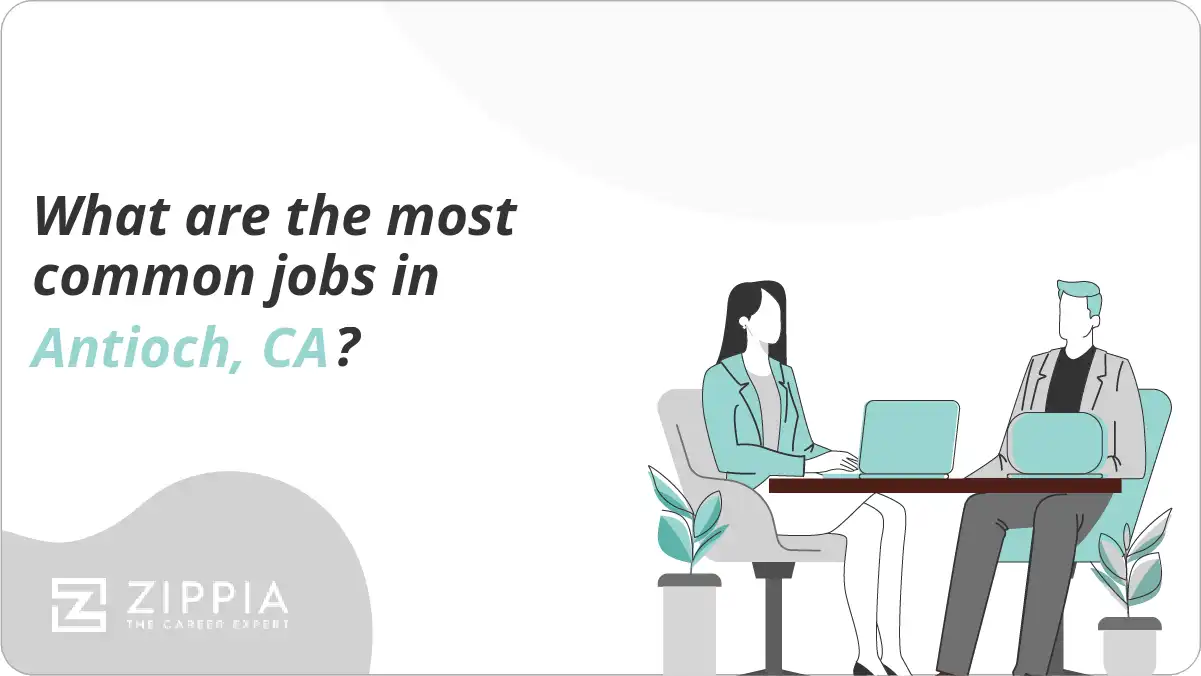What are the most common jobs in Antioch, CA?