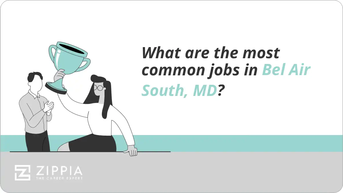 What are the most common jobs in Bel Air South, MD?