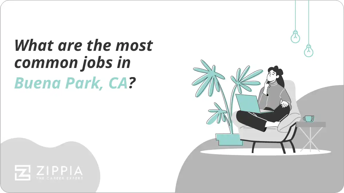 What are the most common jobs in Buena Park, CA?