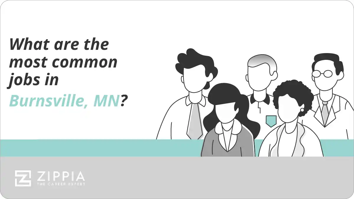 What are the most common jobs in Burnsville, MN?