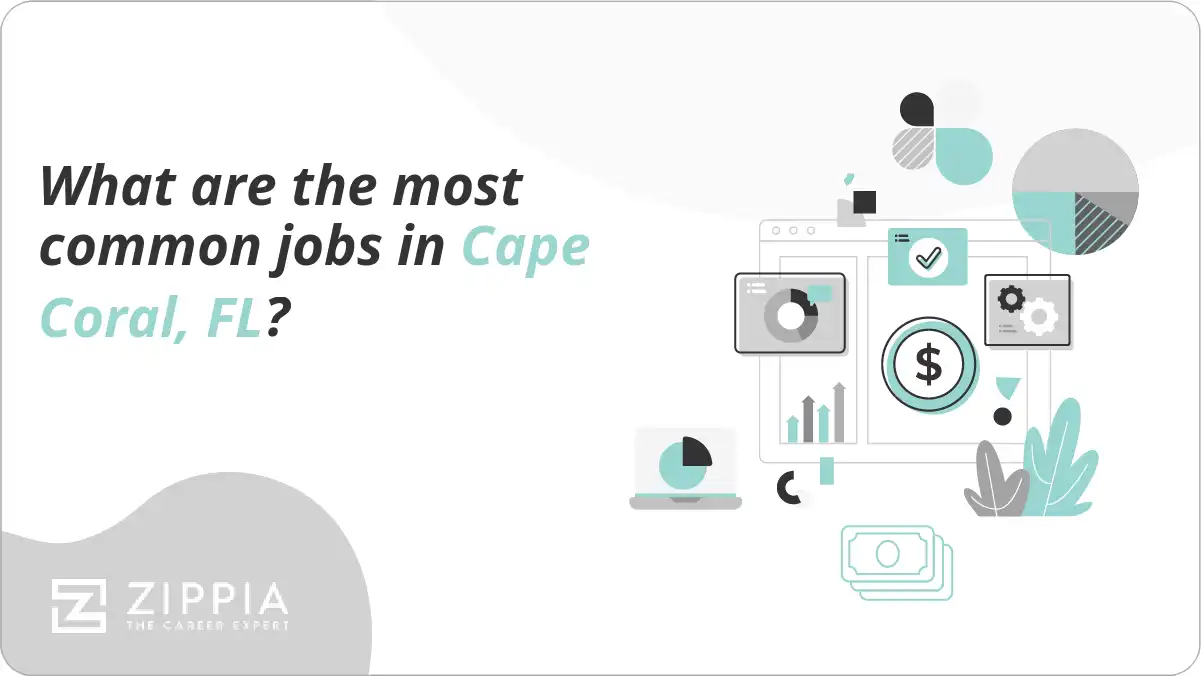What are the most common jobs in Cape Coral, FL?