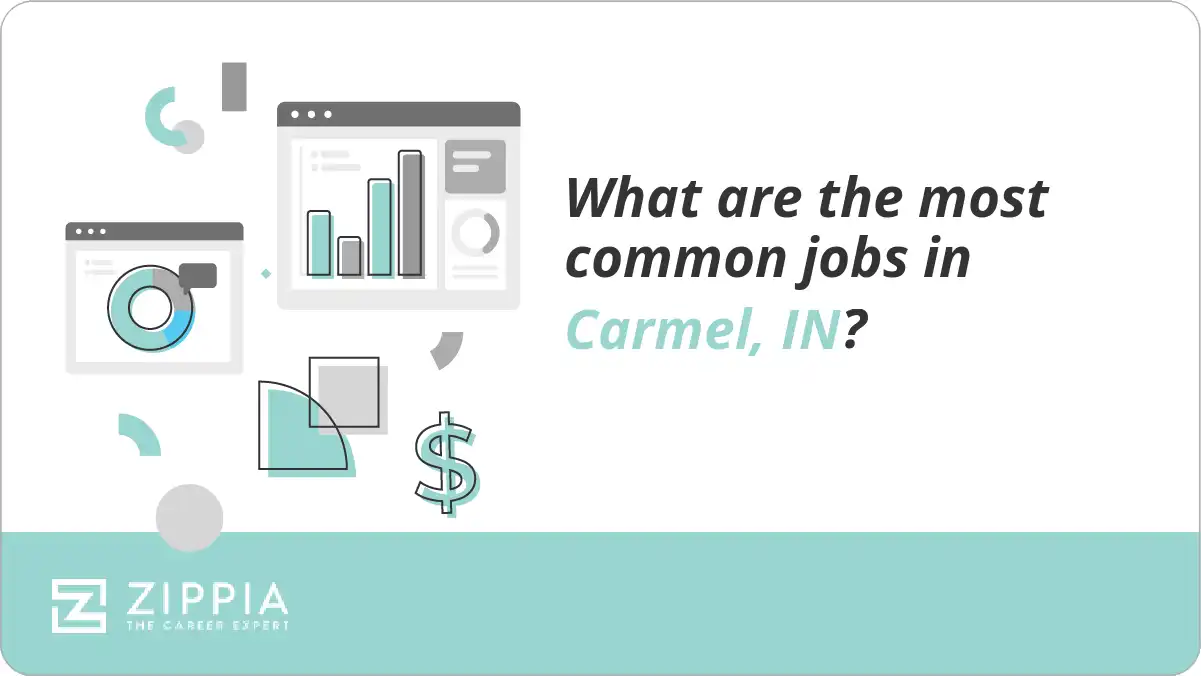 What are the most common jobs in Carmel, IN?