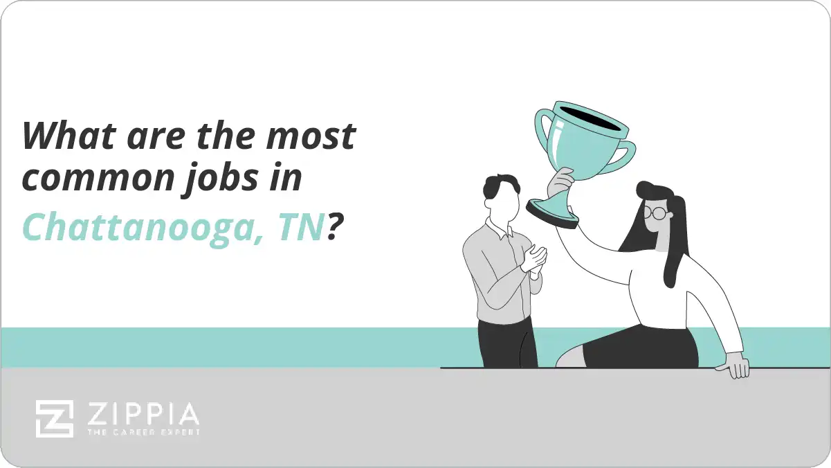 What are the most common jobs in Chattanooga, TN?