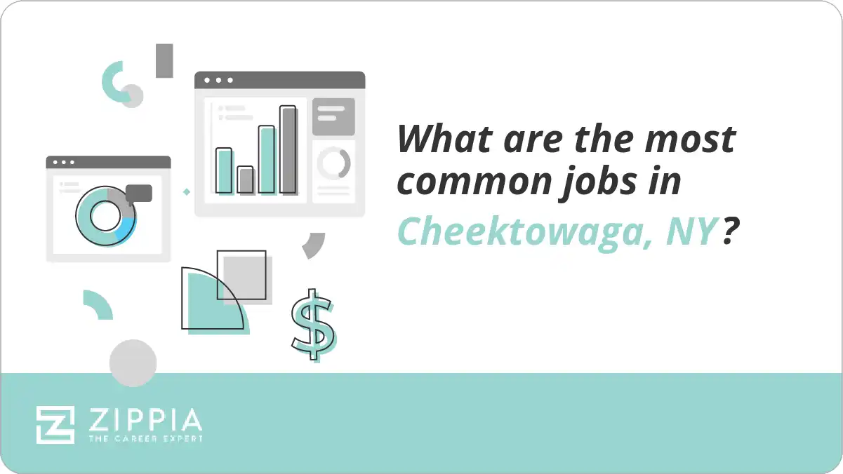 What are the most common jobs in Cheektowaga, NY?