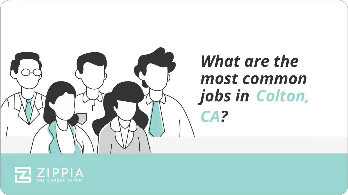 What are the most common jobs in Colton, CA?