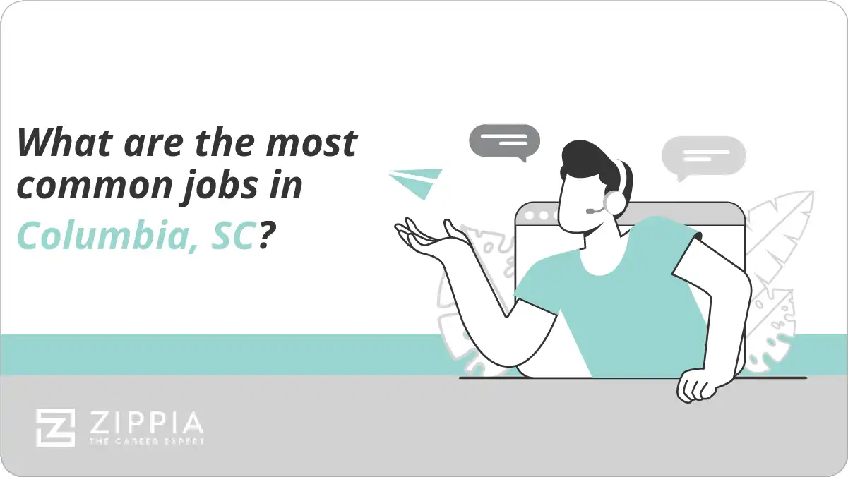 What are the most common jobs in Columbia, SC?