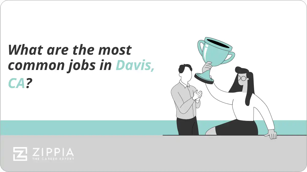 What are the most common jobs in Davis, CA?