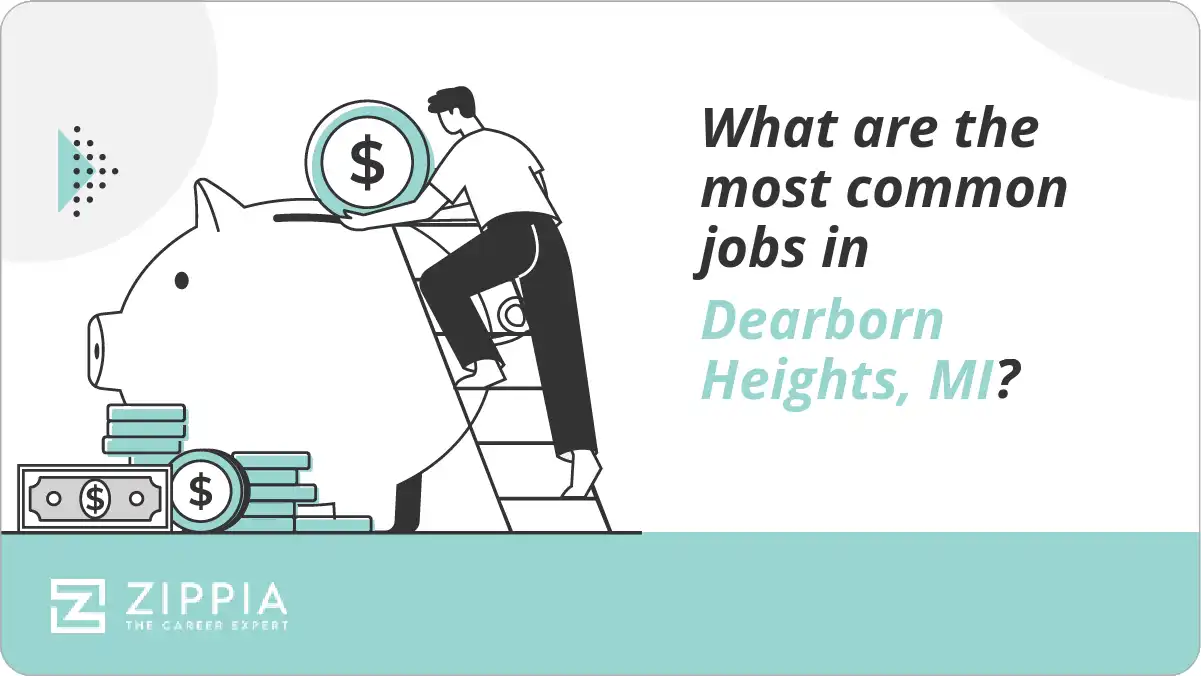 What are the most common jobs in Dearborn Heights, MI?
