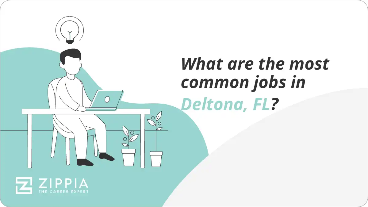What are the most common jobs in Deltona, FL?