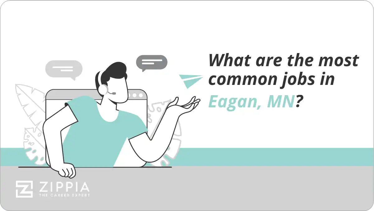 What are the most common jobs in Eagan, MN?