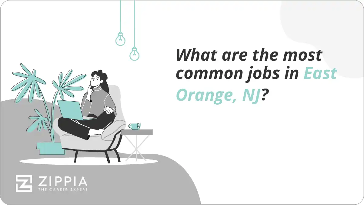 What are the most common jobs in East Orange, NJ?