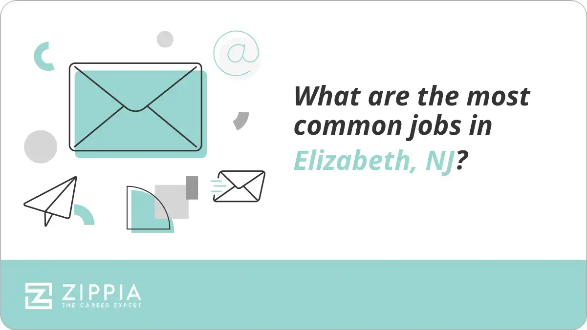 What are the most common jobs in Elizabeth, NJ?
