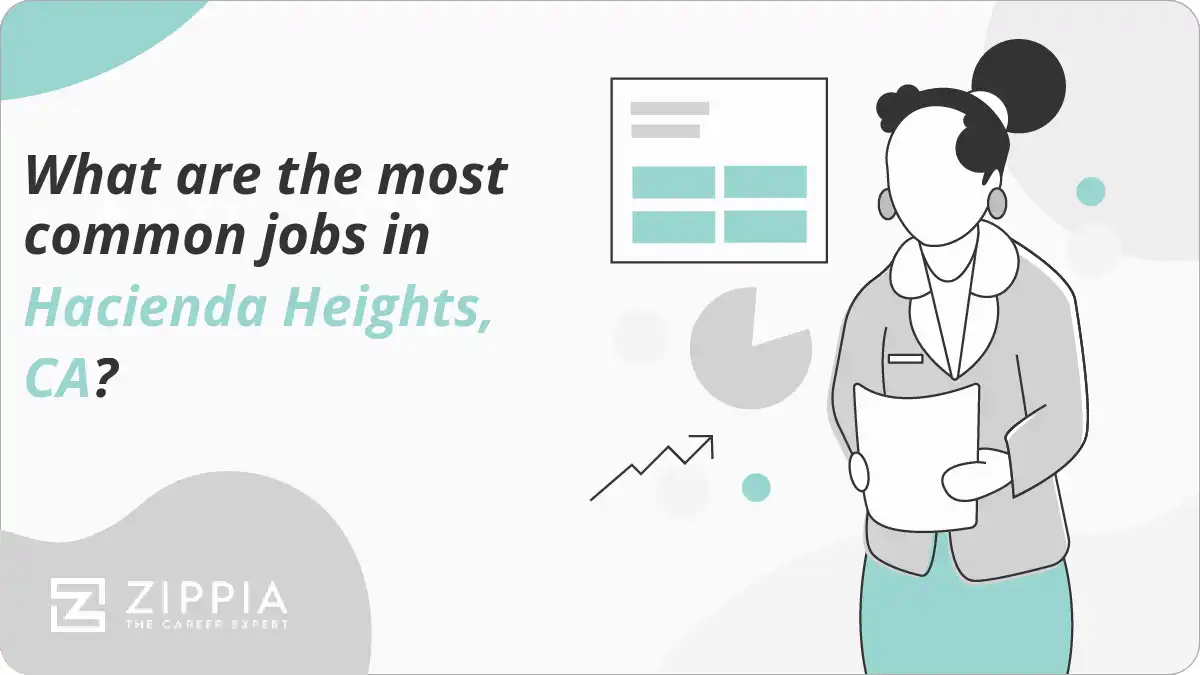 What are the most common jobs in Hacienda Heights, CA?