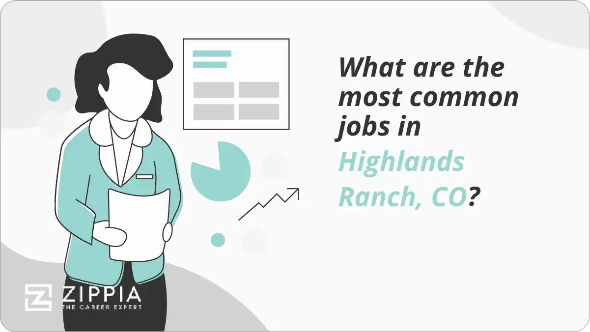 What are the most common jobs in Highlands Ranch, CO?