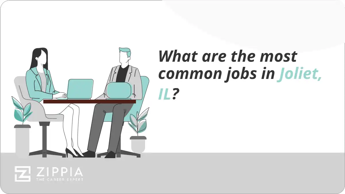 What are the most common jobs in Joliet, IL?