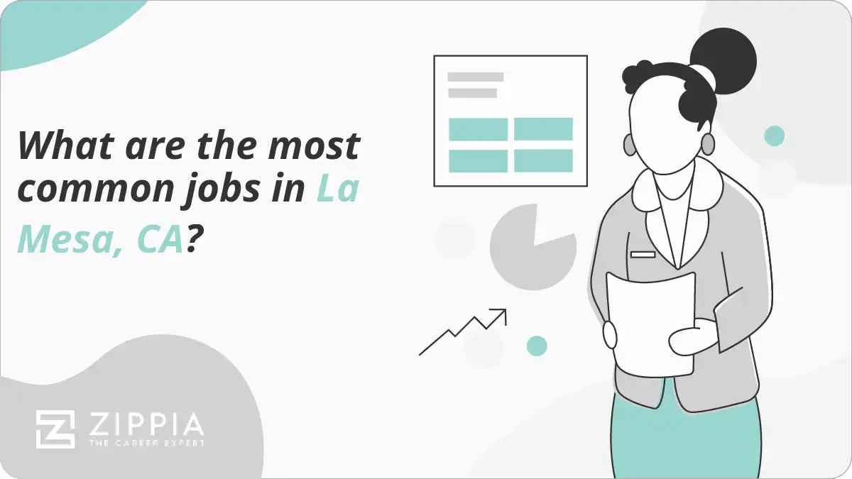What are the most common jobs in La Mesa, CA?