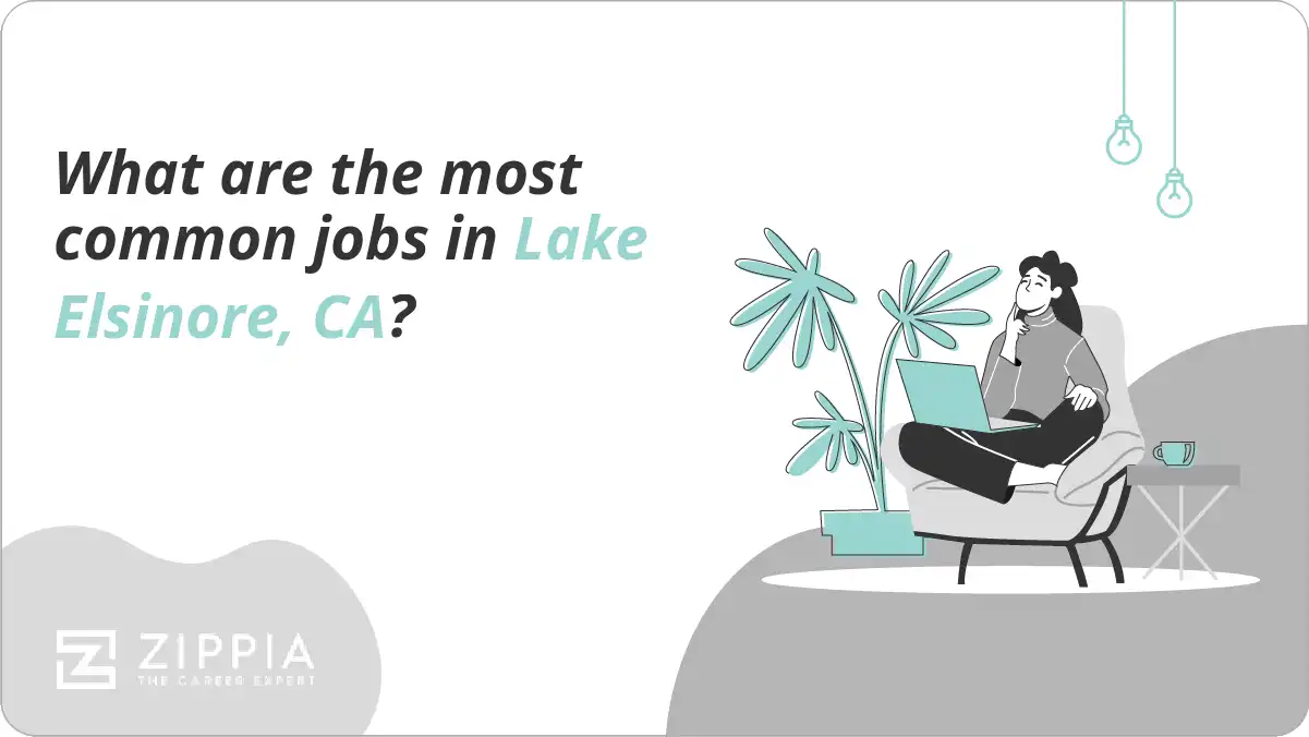 What are the most common jobs in Lake Elsinore, CA?