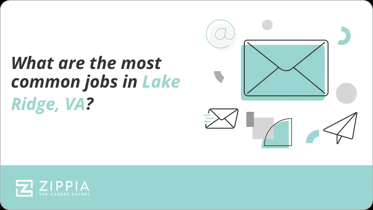 What are the most common jobs in Lake Ridge, VA?