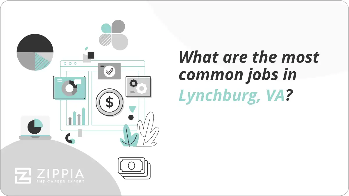 What are the most common jobs in Lynchburg, VA?