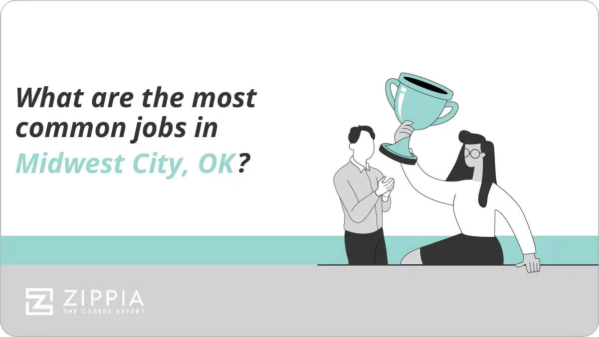 What are the most common jobs in Midwest City, OK?
