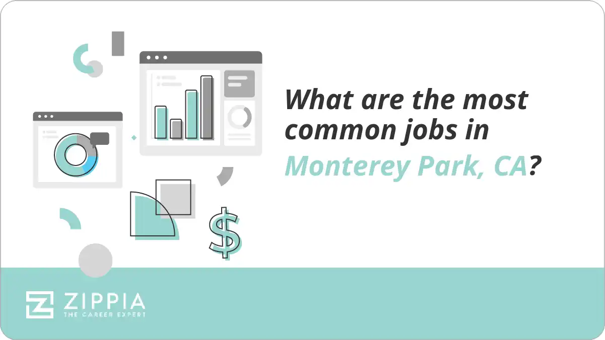 What are the most common jobs in Monterey Park, CA?