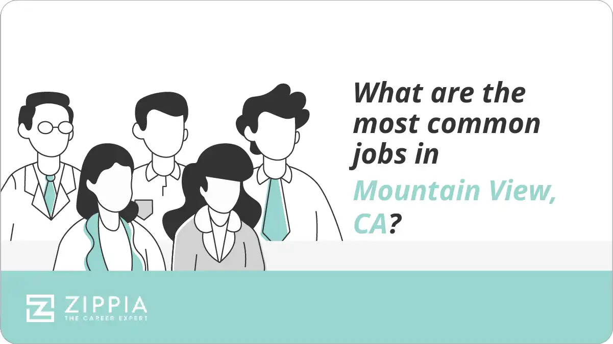 What are the most common jobs in Mountain View, CA?