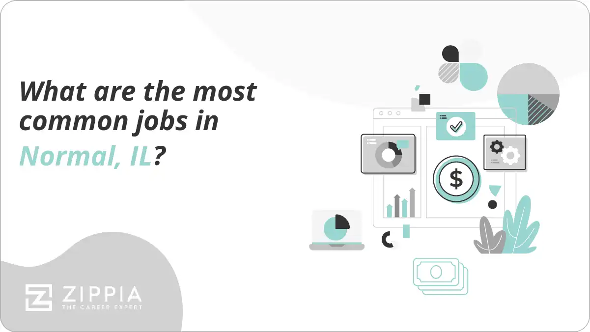 What are the most common jobs in Normal, IL?